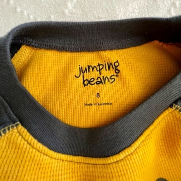 LEE, DENIM JEANS, SIZE 8S. JUMPING BEANS, LONG SLEEVE, THERMAL T-SHIRT, SIZE 8. - Picture 8 of 8